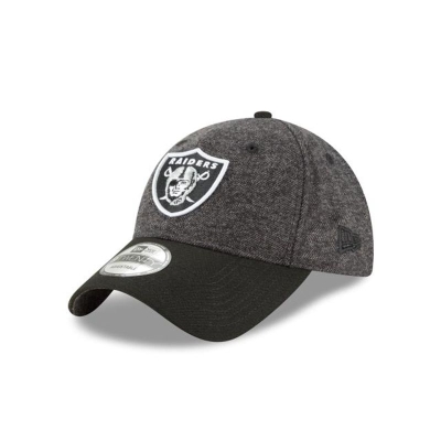 Sapca New Era Las Vegas Raiders NFL Tweed Turn 9TWENTY Adjustable - Gri